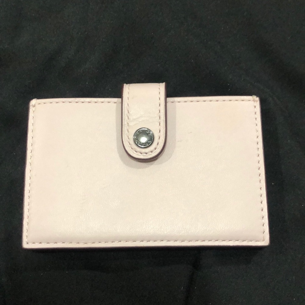 Coach accordion wallet